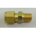 MALE CONNECTOR BRASS 3/8"(OD) x 1/4"(M)NPT